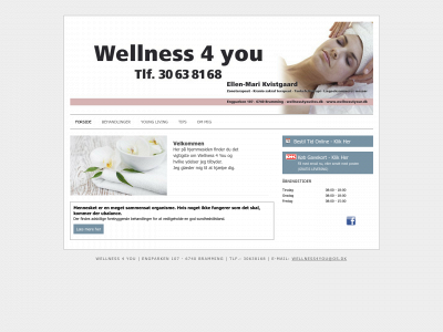 wellness4your.dk snapshot