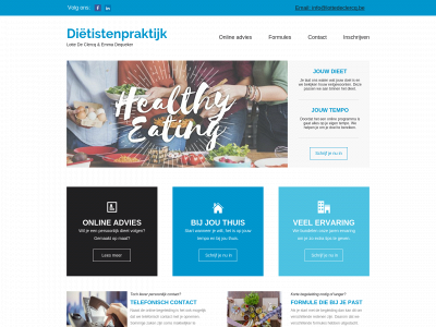 onlinedietiste.be snapshot