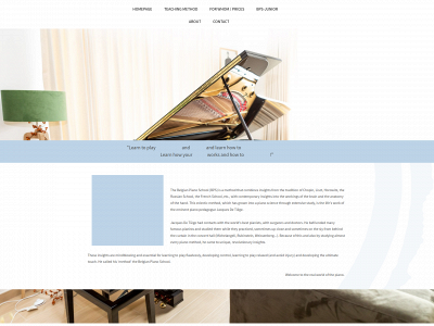belgianpianoschool.com snapshot