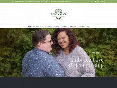 resonancecounselingcenter.com snapshot