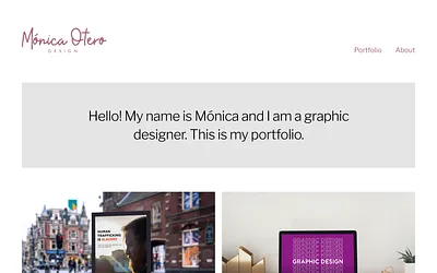 monicaoterodesign.com snapshot