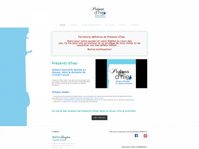 www.presentsdhier.ca snapshot