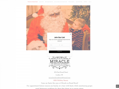 www.miracleonbroadstreet.com snapshot
