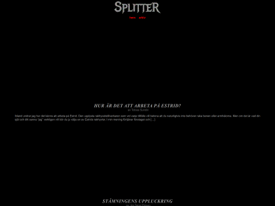 splittermag.se snapshot