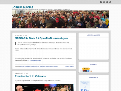 joshuamacias.com snapshot