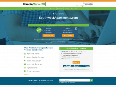 southwestapartments.com snapshot