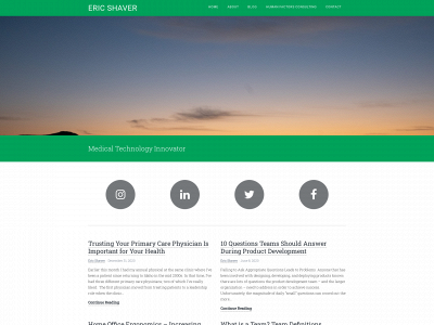 ericshaver.com snapshot