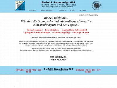 damico-raumdesign.de snapshot
