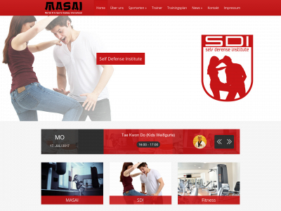 masai-gym.com snapshot