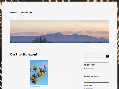 healthintersection.blog snapshot
