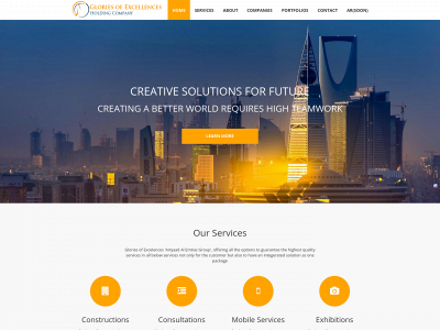 amjaadgroup.com snapshot