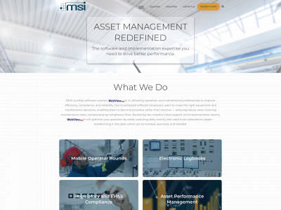 msicorp.com snapshot