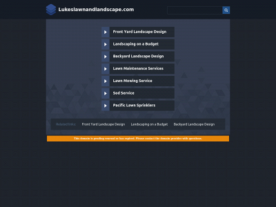 lukeslawnandlandscape.com snapshot