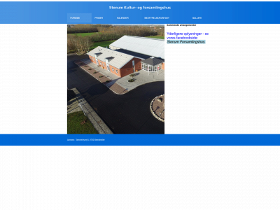 stenumforsamlingshus.dk snapshot