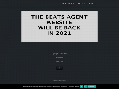 thebeatsagent.com snapshot