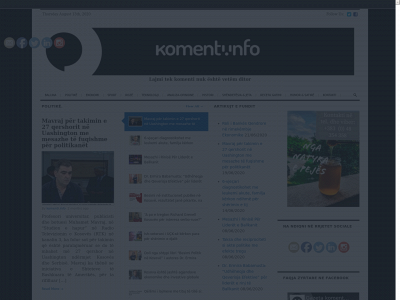komenti.info snapshot