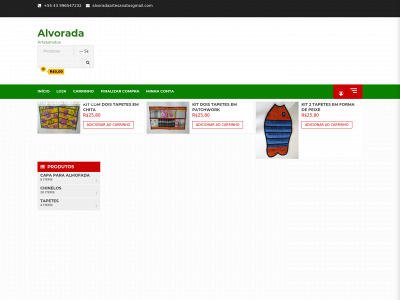 alvoradartesanatos.com.br snapshot