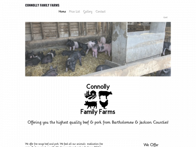 www.connollyfamilyfarms.com snapshot
