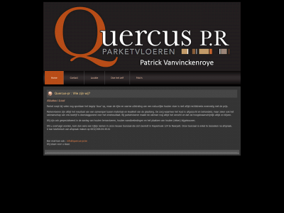 quercus-pr.be snapshot