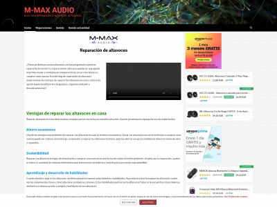 m-maxaudio.com snapshot