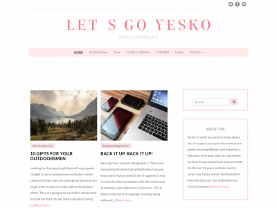 letsgoyesko.com snapshot