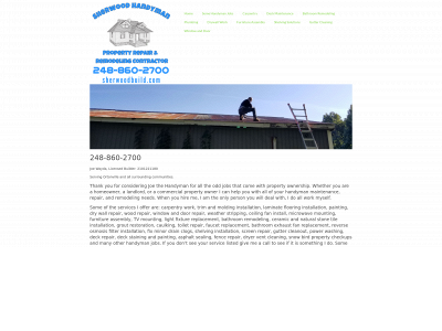 sherwoodbuild.com snapshot