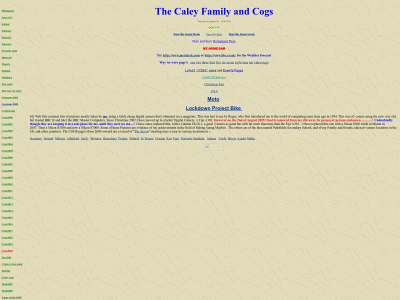 caleysandcogs.com snapshot
