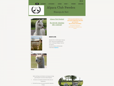 alpacaclubsweden.se snapshot
