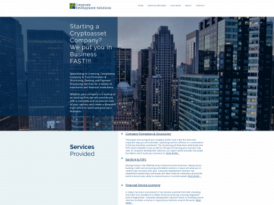 corpdevsolutions.net snapshot