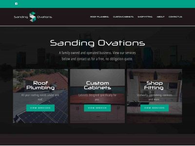 sandingovations.com.au snapshot