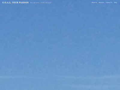 goalyourpassion.com snapshot