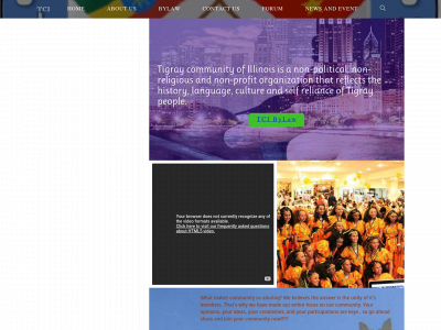 tigraycommunityofillinois.org snapshot