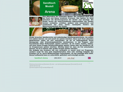 sandtisch.de snapshot