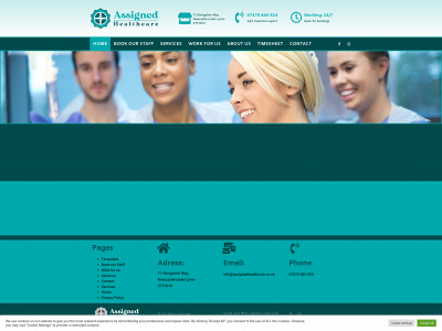 assignedhealthcare.co.uk snapshot