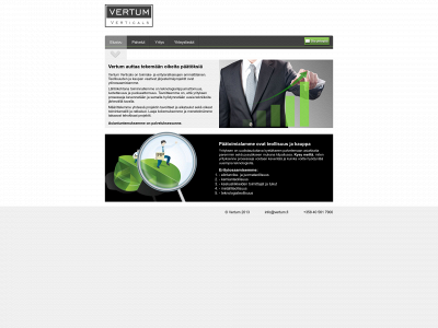 vertum.fi snapshot
