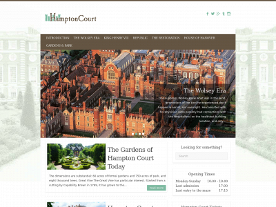 hamptoncourt.com snapshot