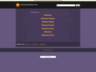 www.breannakwolfe.com snapshot