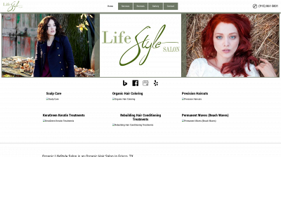 www.friscoorganichairsalon.com snapshot