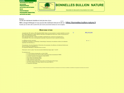 bonnellesnature.com snapshot