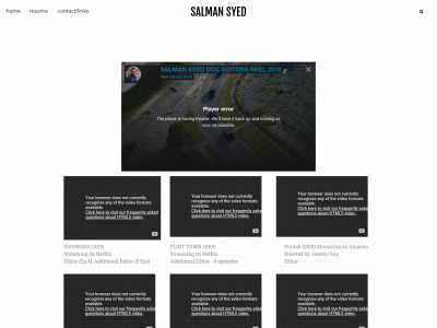 www.salmansyed.com snapshot