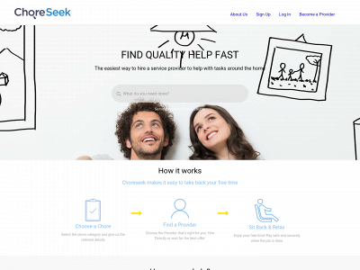 choreseek.com snapshot