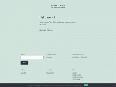 esenarquitectos.com snapshot