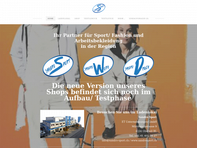 www.sandrosport.com snapshot