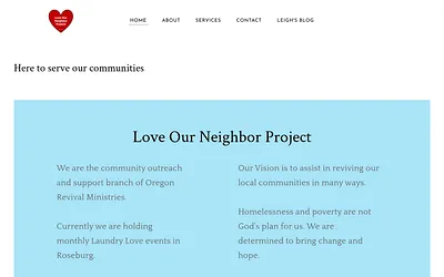 loveourneighborproject.org snapshot