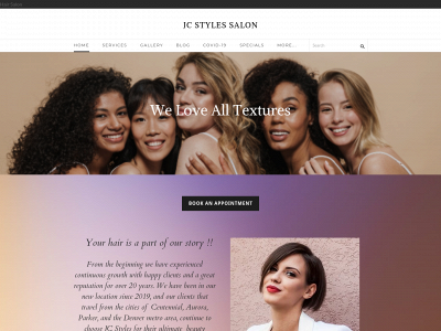 www.jcstyles.net snapshot