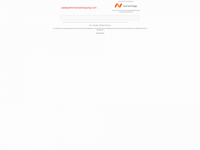 peakperformanceshopping.com snapshot