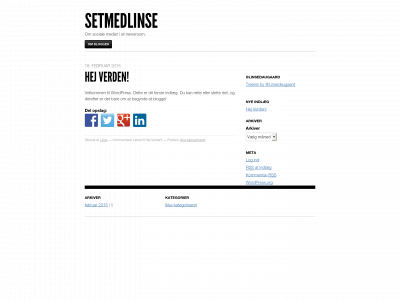 setmedlinse.dk snapshot