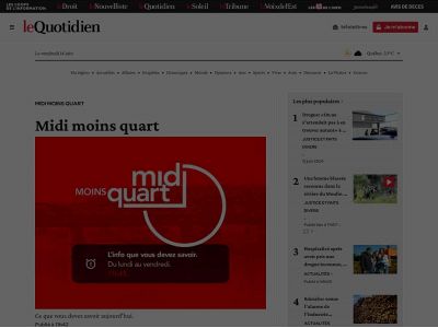 lequotidien.com snapshot
