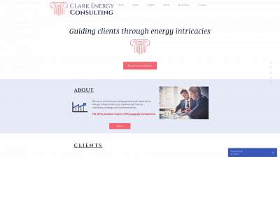 clarkenergyconsulting.com snapshot