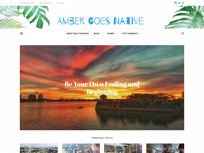 ambergoesnative.com snapshot